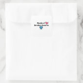 Mender of Broken Hearts Quadratischer Aufkleber (Tasche)