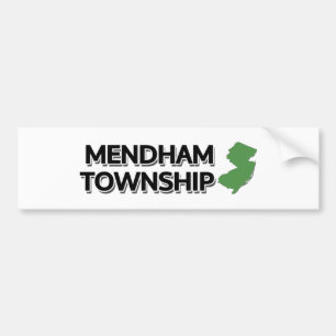 Mendham Township, New Jersey Autoaufkleber