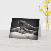 Mendhi Hennastrauch-Gruß-Karte (keine Grenze) Karte (Gelbe Blume)