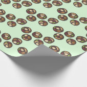 Mendiants French Chocolates Chocolatier Geschenkpapier (Ecke)