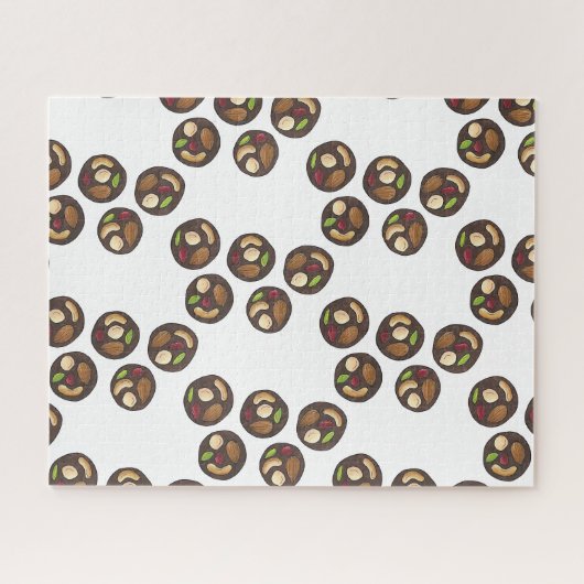 Mendiants French Chocolates Chocolatier Puzzle (Horizontal)