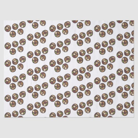 Mendiants French Chocolates Chocolatier Seidenpapier (Vorderseite)