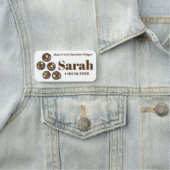 Mendion French Chocolatier Candy Shop Namensschild (Beispiel)