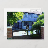 Mendips. Zuhause von John Lennon Postkarte (Vorne/Hinten)