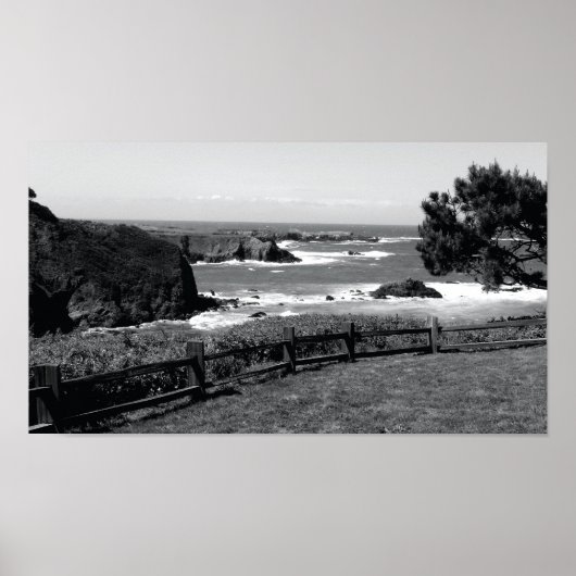 Mendocino bei Tagesausbruch Poster (Vorne)