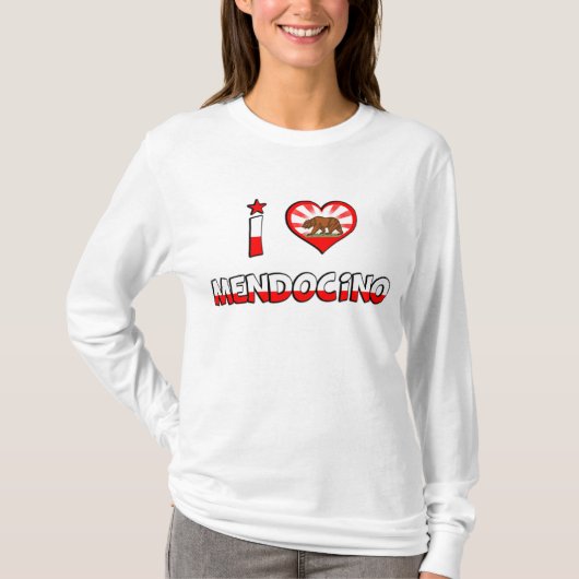 Mendocino, CA T-Shirt (Vorderseite)