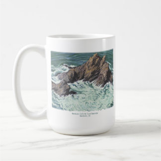 Mendocino California Coast Seascape; Druck, T - Sh Kaffeetasse