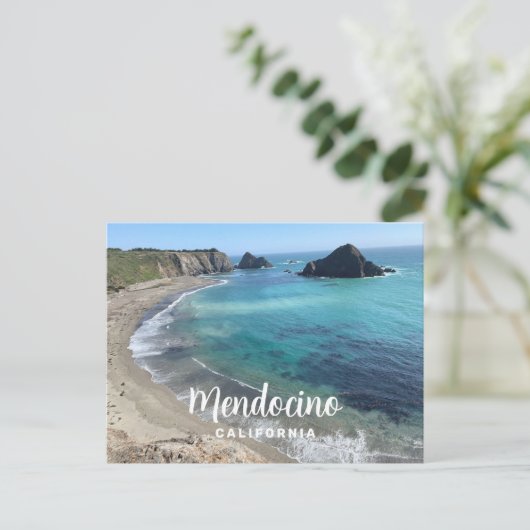 Mendocino California Küste Postkarte (Stehend Vorderseite)