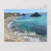 Mendocino California Küste Postkarte (Vorderseite)
