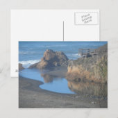 Mendocino Coast Beach Postkarte (Vorne/Hinten)