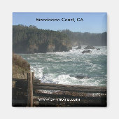 Mendocino Coast, CA Magnet (Vorne)