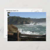 Mendocino Coast, CA Postkarte