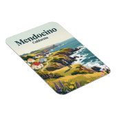 Mendocino Kalifornien Magnet (Rechte Seite)