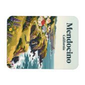 Mendocino Kalifornien Magnet (Horizontal)