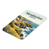 Mendocino Kalifornien Magnet (Linke Seite)