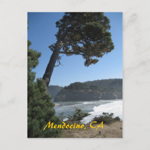 Mendocino, Kalifornien Postkarte