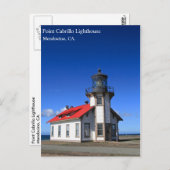 Mendocino Lighthouse Post Card Postkarte (Vorne/Hinten)