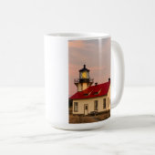 Mendocino Lighthouse Sunset Kaffeetasse (VorderseiteRechts)