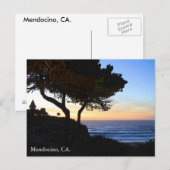 Mendocino Postkarte (Vorne/Hinten)