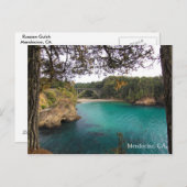 Mendocino Postkarte (Vorne/Hinten)