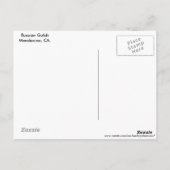 Mendocino Postkarte (Rückseite)