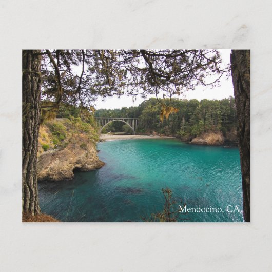 Mendocino Postkarte (Vorderseite)