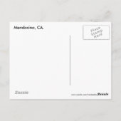 Mendocino Postkarte (Rückseite)