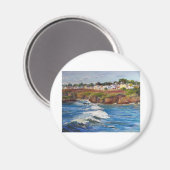 Mendocino Village Magnet (Vorderseite/Rückseite)