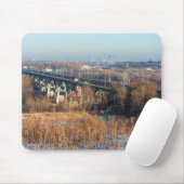 Mendota-Brücke über das Minnesota-Tal Mousepad (Mit Mouse)
