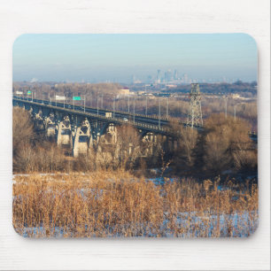 Mendota-Brücke über das Minnesota-Tal Mousepad