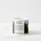 Mendota Lighthouse Espressotasse (Vorderseite)