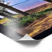 Mendota-See von Picnic Point Fotodruck (Ecke)