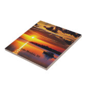 Mendota-See, WI, Fliese (Seite)