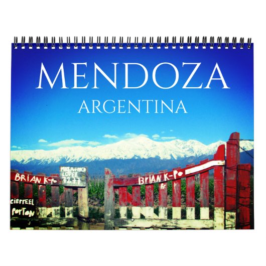 Mendoza argentina kalender (Titelbild)