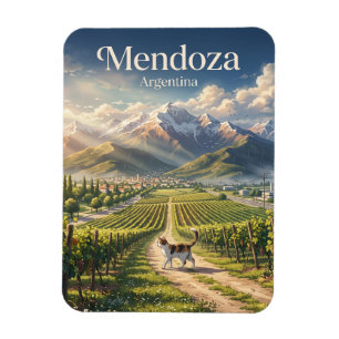 Mendoza Argentinien Magnet