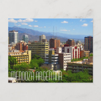 Mendoza Argentinien Postcard Postkarte