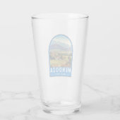 Mendoza Argentinien Reisen Vintag Glas (Rückseite)