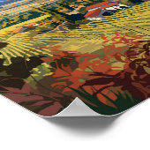 Mendoza Argentinien Reisen Vintag Poster (Ecke)