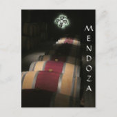 Mendoza Barrels argentina Postkarte (Vorderseite)