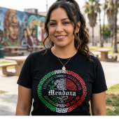 Mendoza Nachname Mexiko Emblem Shirt