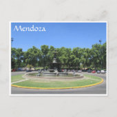 Mendoza Postkarte (Vorderseite)