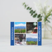 Mendoza-Szenen Postkarte (Stehend Vorderseite)