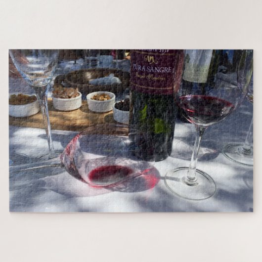 Mendoza Weinprobe Puzzle (Horizontal)