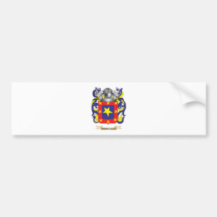Menegazzi Wappen (Familienwappen) Autoaufkleber