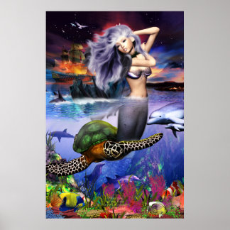 Menehune Mermaid (Aktualisierung) Poster