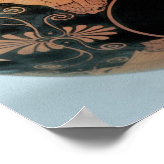 Menelaos, accompanied by Aphrodite Poster (Ecke)