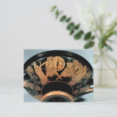 Menelaos, begleitet von Aphrodite Postkarte (Stehend Vorderseite)