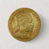 Menelik King Button (Vorderseite)