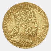 Menelik King Sticker (Vorderseite)