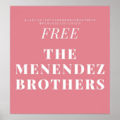 Menendez Brothers Poster (Vorne)